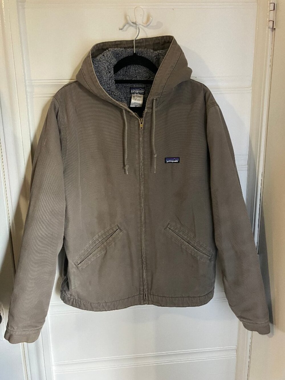 Patagonia Hooded Work Jacket - Fleece Lined - Great condition
